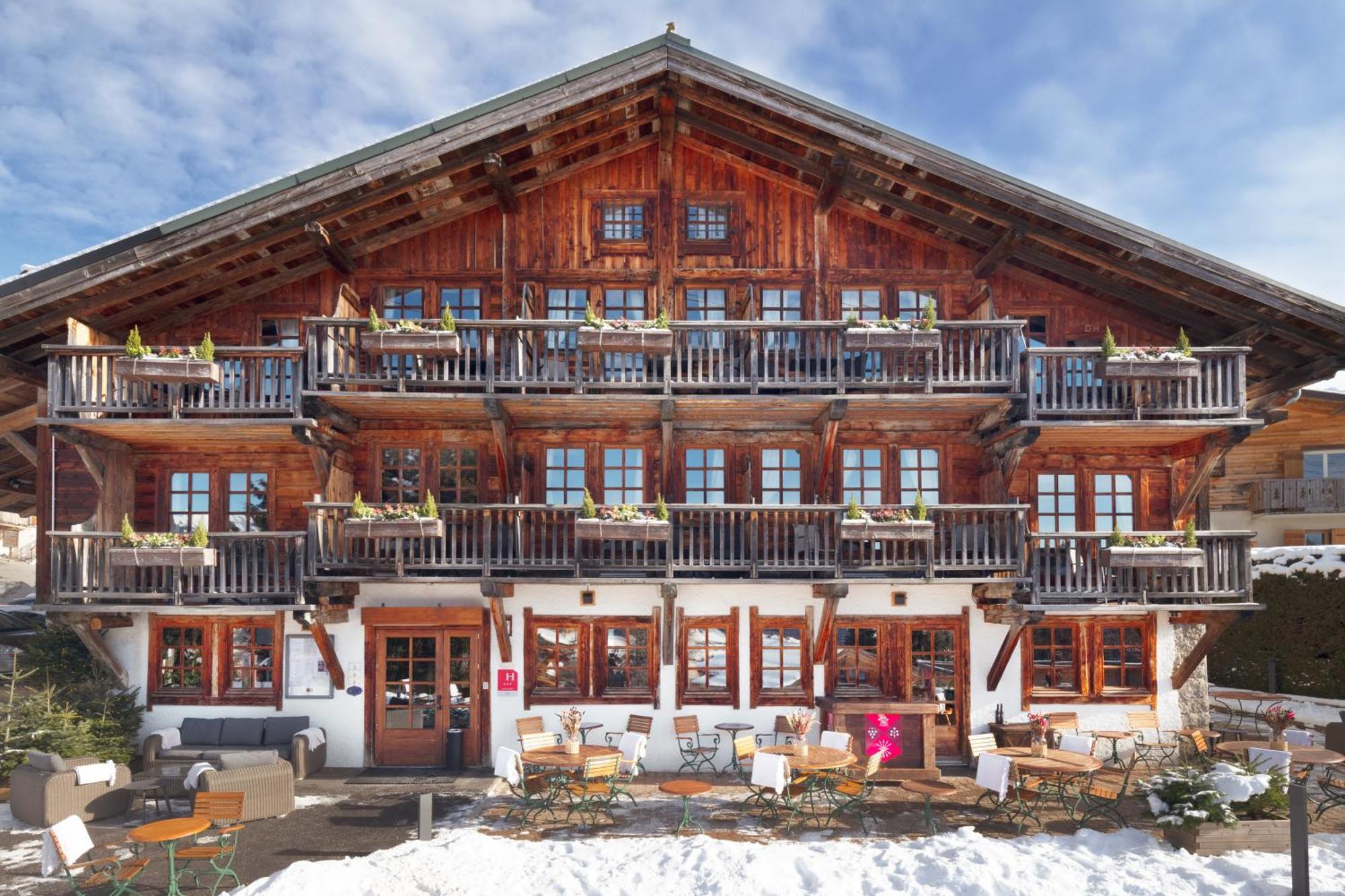 Hotel La Ferme Du Golf Megève Exteriér fotografie