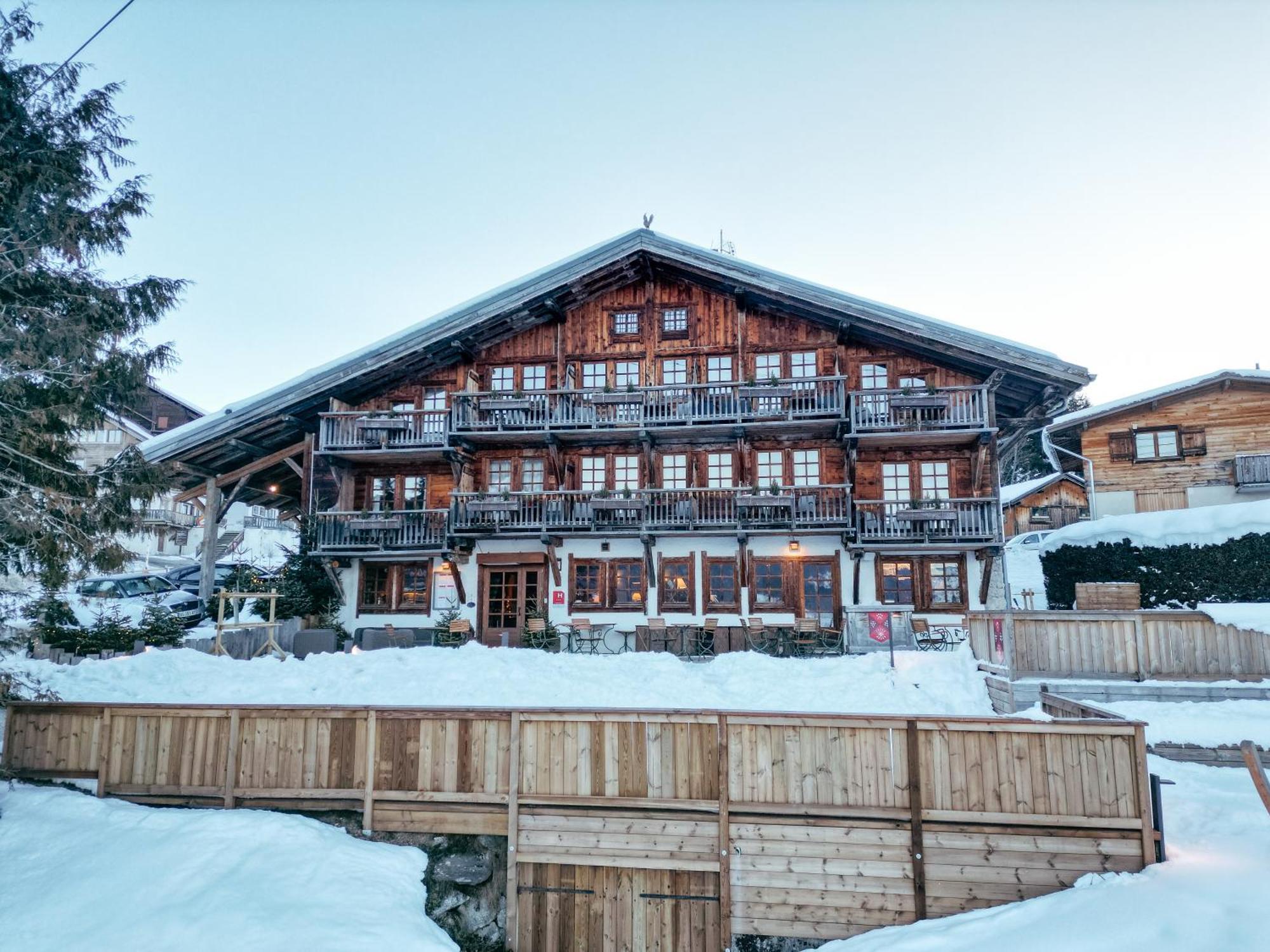 Hotel La Ferme Du Golf Megève Exteriér fotografie