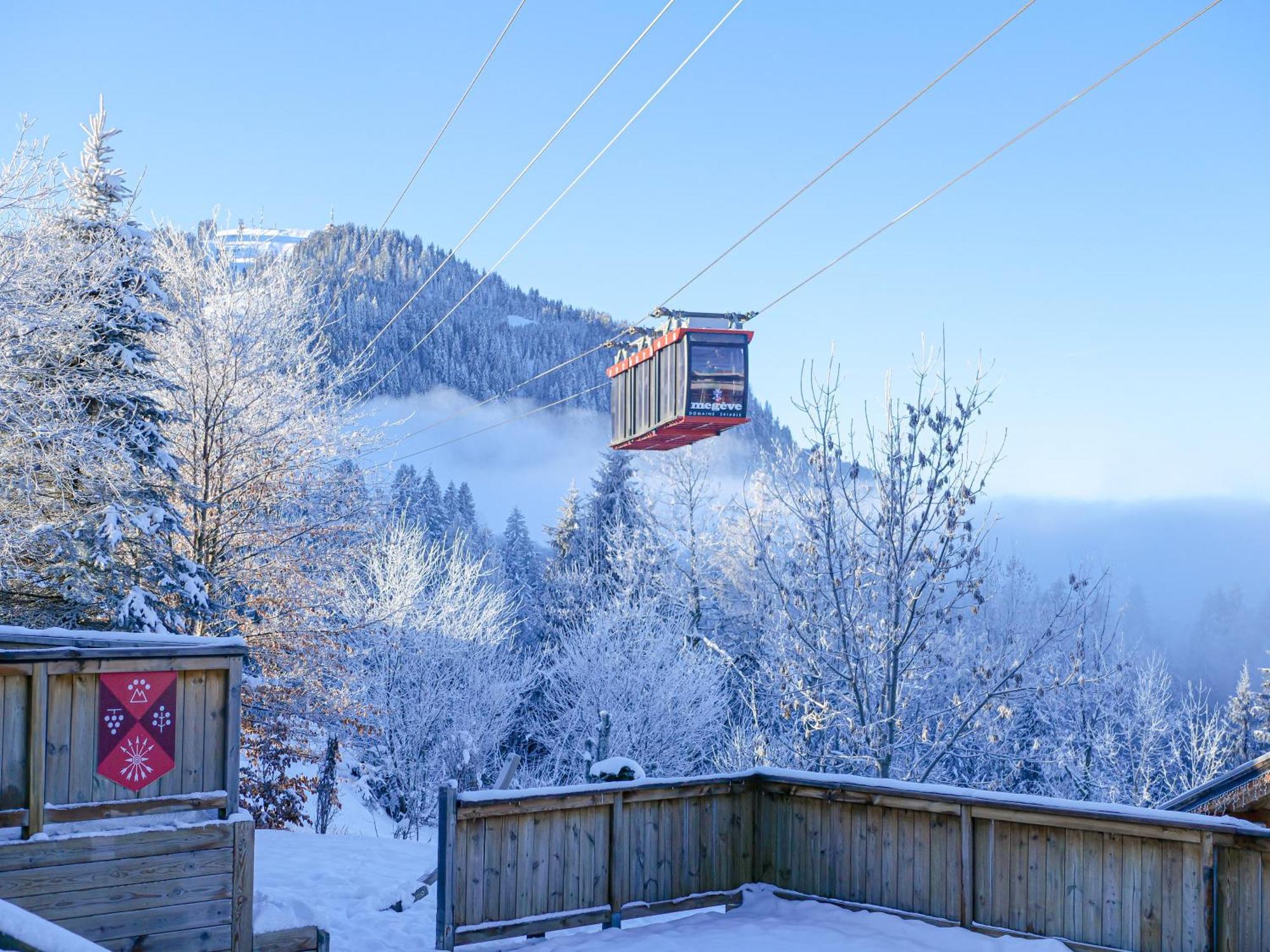 Hotel La Ferme Du Golf Megève Exteriér fotografie