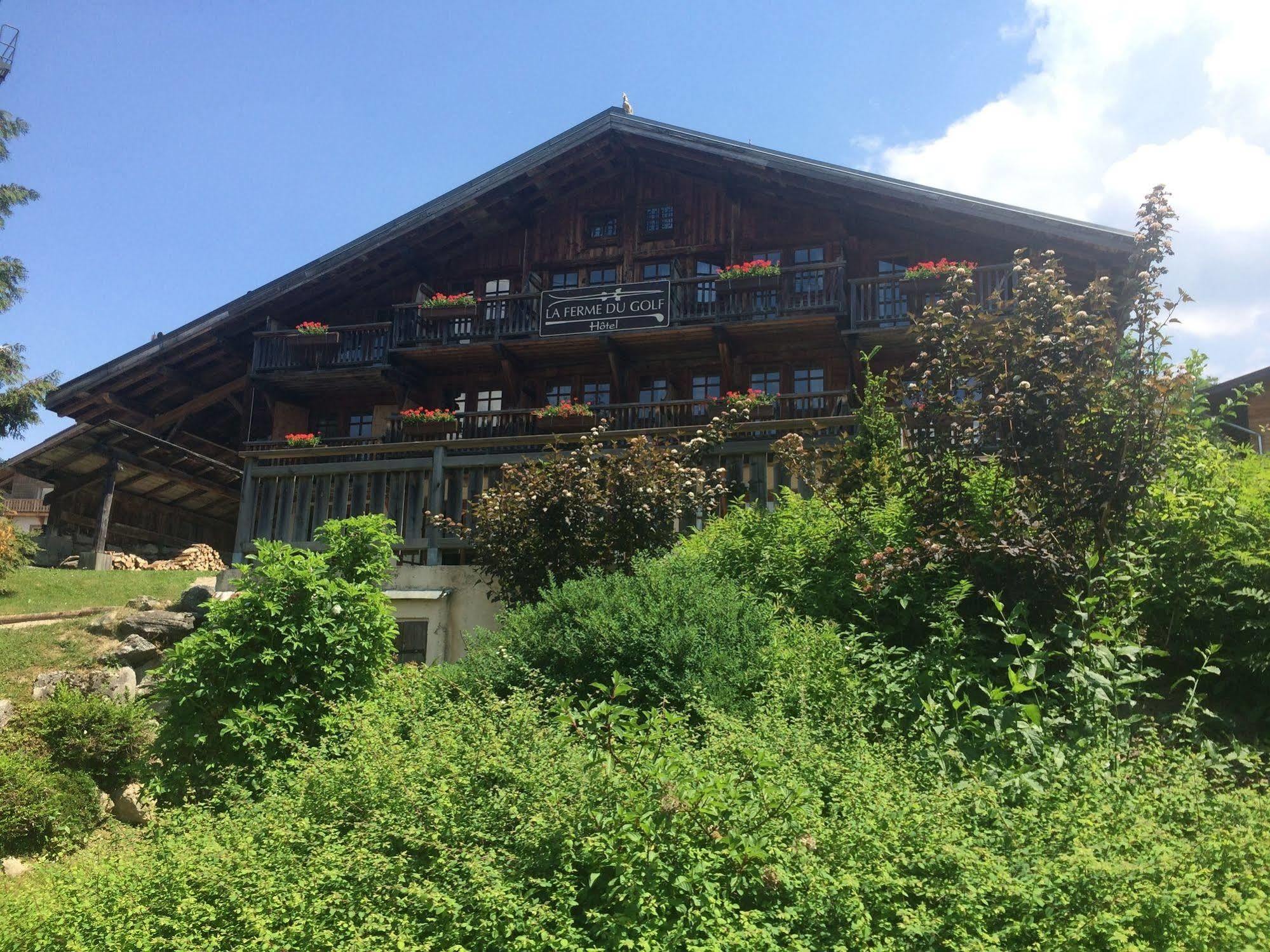 Hotel La Ferme Du Golf Megève Exteriér fotografie