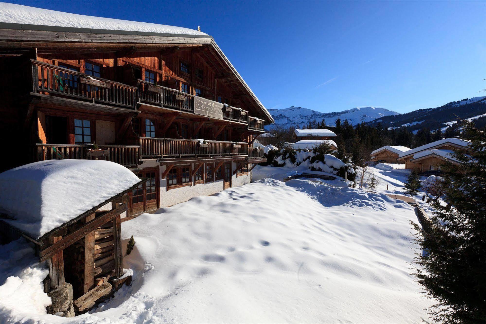 Hotel La Ferme Du Golf Megève Exteriér fotografie