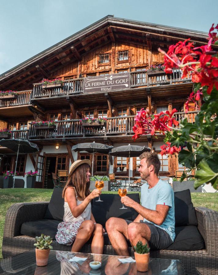 Hotel La Ferme Du Golf Megève Exteriér fotografie