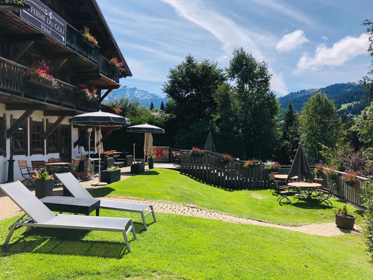 Hotel La Ferme Du Golf Megève Exteriér fotografie